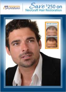 Graphic Hair Restoration Specials
