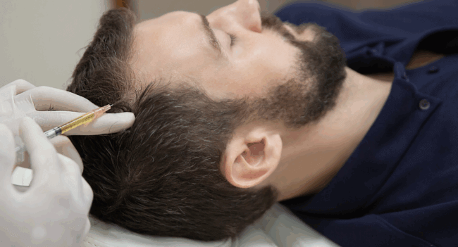 Hair Therapy for men at Hair Restoration Savannah GA